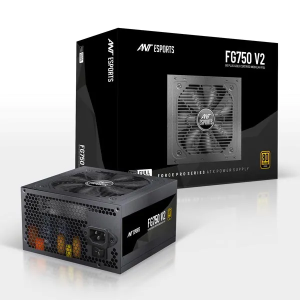Ant Esports FG750 V2 80+ Gold Gaming Power Supply