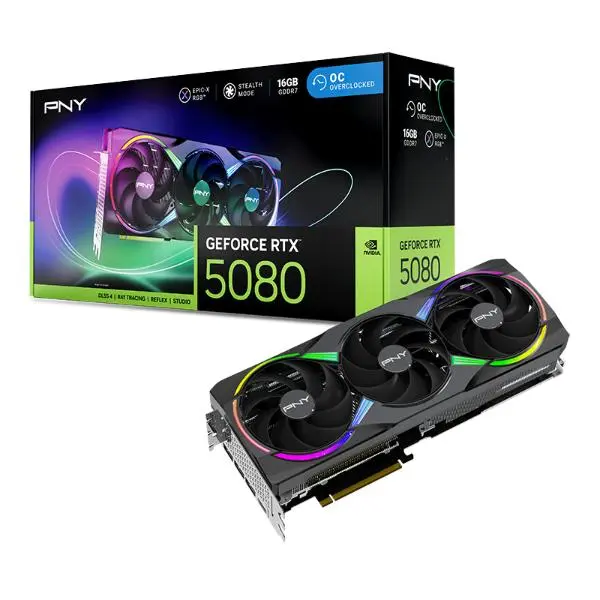 Pny Nvidia Geforce RTX 5080 EPIC-X RGB