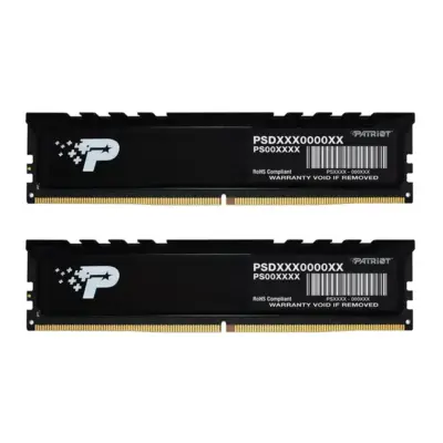 Patriot 32GB Signature Premium DDR5 4800 MHz UDIMM Memory Kit (2 x 16GB)