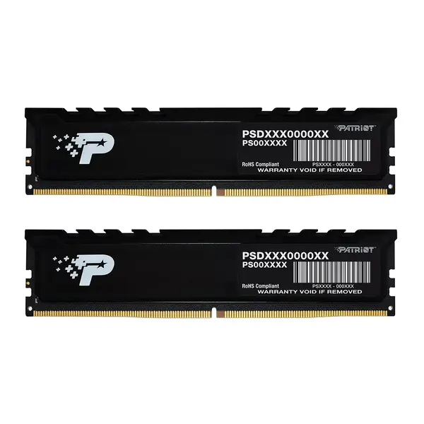 Patriot 32GB Signature Premium DDR5 4800 MHz UDIMM Memory Kit (2 x 16GB)
