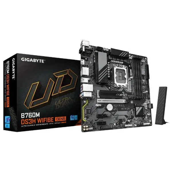 Gigabyte B760M DS3H WIFI6E GEN5 Motherboard