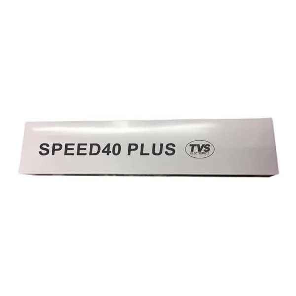 TVS ELECTRONICS Speed 40 Plus Ribbon Cartridge | for Passbook Printers |Multiple Interface|Close & Compact| Cutshort Printing |USB + Serial| Superior Reliability