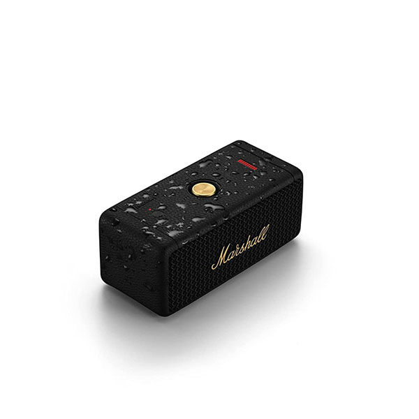 Marshall Emberton II Wireless Bluetooth Portable Speaker Black & Brass