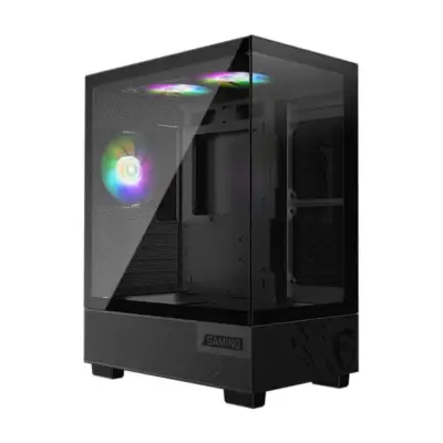 MSI PAG PANO M110A M-ATX Mid Tower Cabinet (Black)