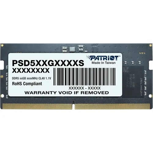 Patriot 32GB Signature Line DDR5 4800 MHz SO-DIMM Memory Module