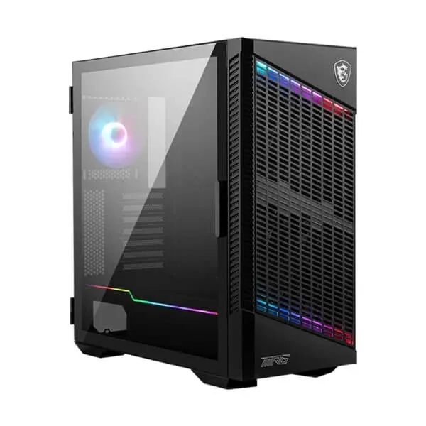 MSI MPG Velox 100P Airflow ARGB (ATX) Mid Tower Cabinet (Black)
