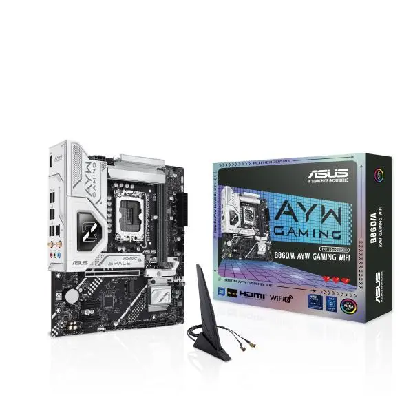 ASUS B860M AYW Gaming Wifi DDR5 Intel Motherboard