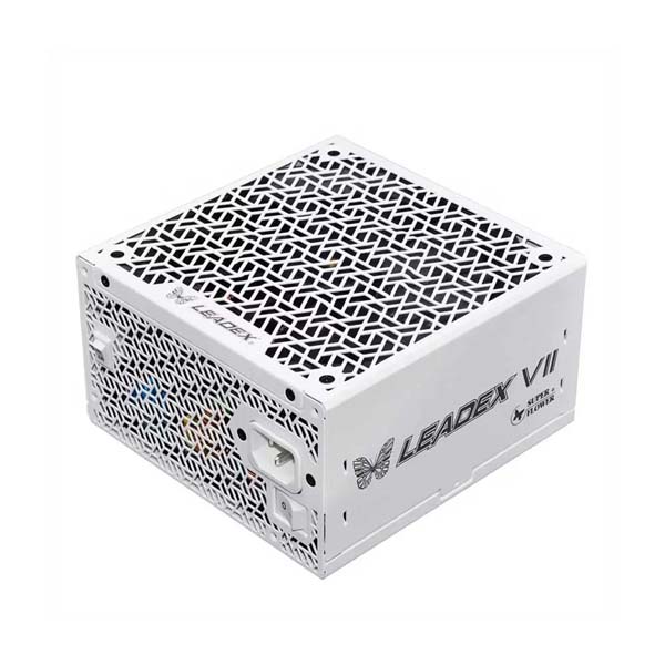 Super Flower Leadex VII Platinum Pro 1200W ATX 3.1 Power Supply (White)