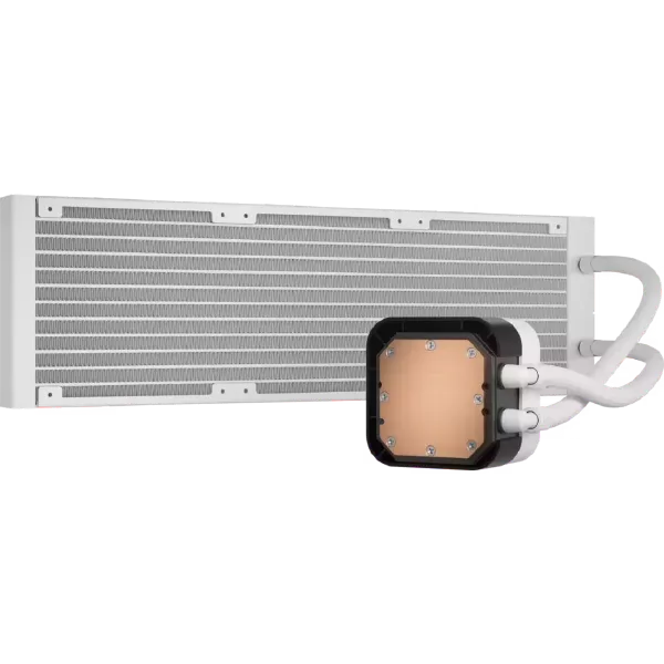 Corsair ICUE H150i Elite LCD XT Display RGB White All In One 360mm CPU Liquid Cooler