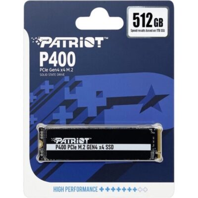 Patriot P400 512GB M.2 2280 PCIe 4.0 x4 Internal SSD