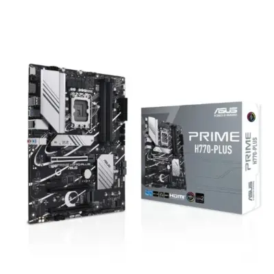 ASUS PRIME H770-PLUS Intel LGA 1700 DDR5 Motherboard Supports Intel 12th, 13th & 14th Gen Processors