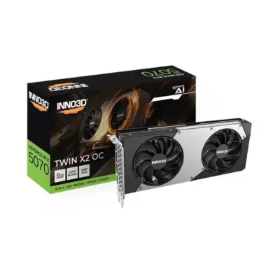 Inno3D Rtx 5070 Twin X2 OC 12Gb GDDR7 Graphics Card