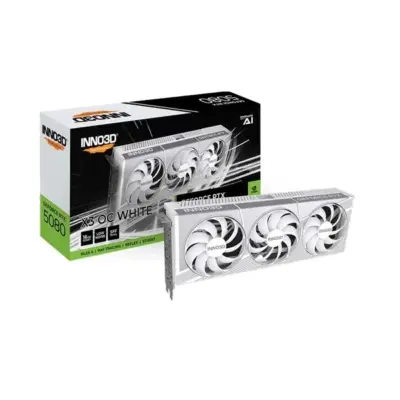 Inno3D Rtx 5080 X3 OC White 16Gb GDDR7 Graphics Card