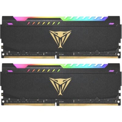 Patriot 16GB Viper Steel RGB DDR4 4400 MHz CL18 UDIMM Memory Kit (2 x 8GB)
