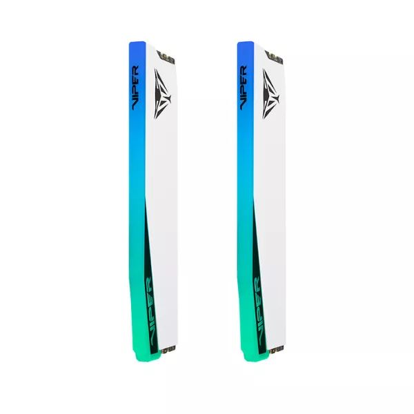 Patriot Viper Elite 5 RGB DDR5 32GB (2X16GB) 6000 MHz CL30 RAM DIMM Module (White)