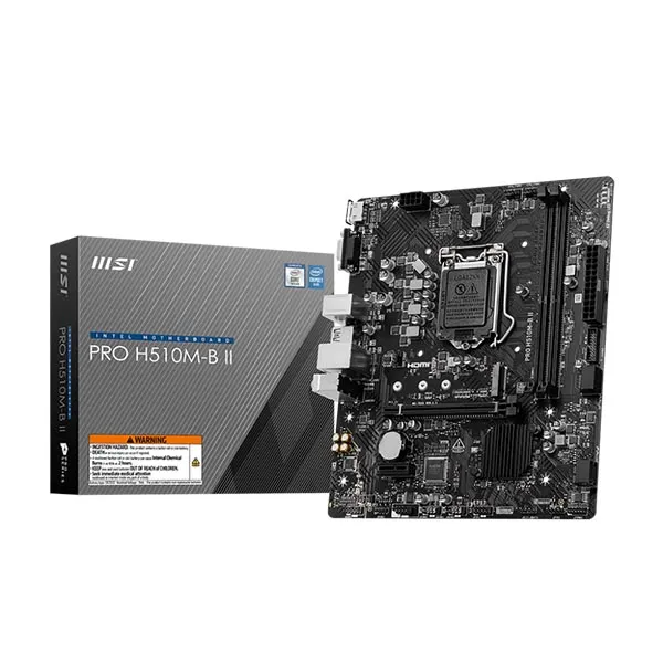 MSI PRO H510M-B II LGA 1200 Motherboard