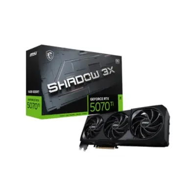 MSI GeForce RTX 5070 Ti Shadow 3X OC 16GB GDDR7 Graphic Card