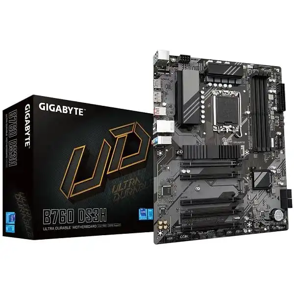 Gigabyte B760 Ds3h Ddr4 Intel Lga 1700 Atx Motherboard Supports Intel 12th, 13th & 14th Gen Processors