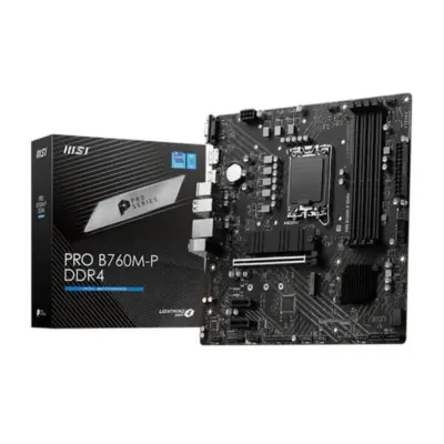 MSI Pro B760M-P DDR4 Intel Motherboard