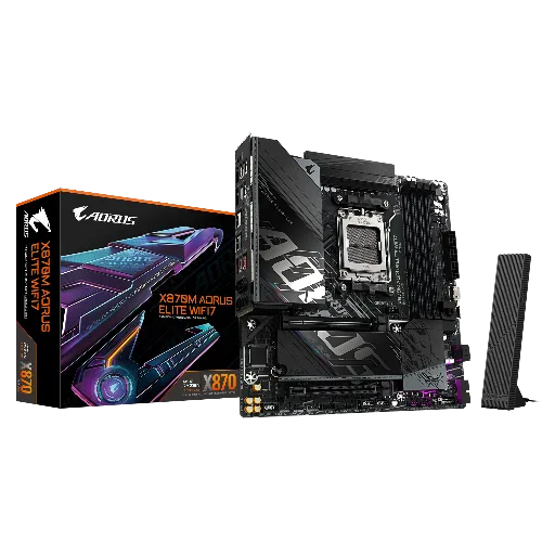 GIGABYTE X870M AORUS Elite WIFI7 AMD AM5 Motherboard