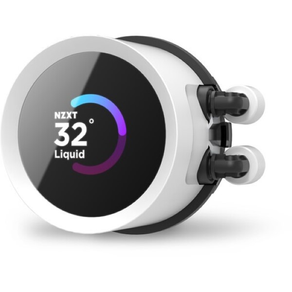 NZXT Kraken 360 RGB 360mm AIO Liquid Cooler with LCD Dispay (White)