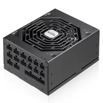 Super Flower Leadex Platinum SE 1200W 80+ Platinum, 10 Years Warranty, ECO Fanless & Silent Mode, Full Flat Ribbon Modular Power Supply, Dual Ball Bearing Fan, SF-1200F14MP V2