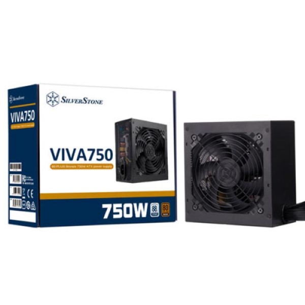 SilverStone VIVA 750 Bronze 750 Watt 80 Plus Bronze Power Supply