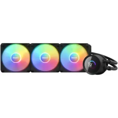 NZXT Kraken 360 RGB 360mm AIO Liquid Cooler with LCD Dispay (Black)
