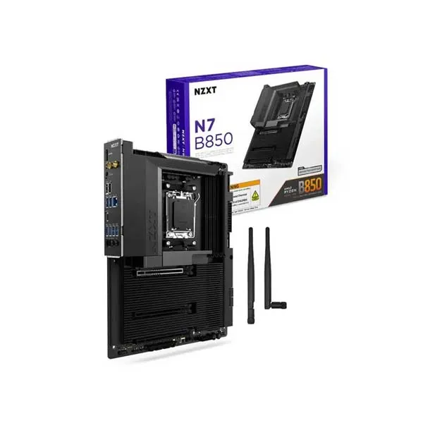 NZXT N7 B850 AM5 ATX Gaming WiFi Motherboard (Black)