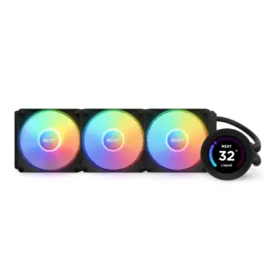 NZXT Kraken Elite 360mm RGB AIO Liquid CPU Cooler Black
