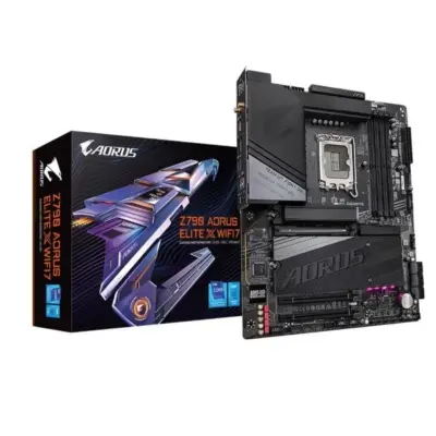 Gigabyte Z790 AORUS ELITE X WIFI7 DDR5 Intel LGA 1700 Motherboard Supports Intel 12th, 13th & 14th Gen Processors