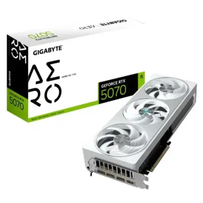Gigabyte GeForce RTX 5070 AERO OC 12G Graphics Card