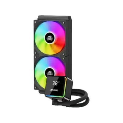 Ant Esports ICEStorm-240 240mm ARGB AM5/LGA1851 Black AIO Liquid Cooler