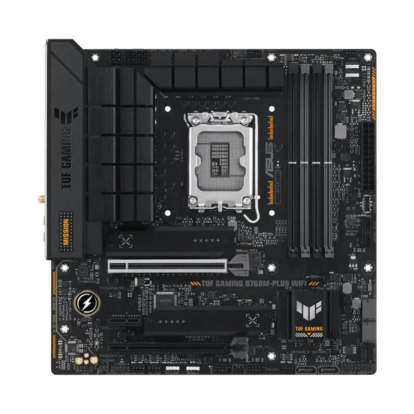 Asus TUF Gaming B760M-PLUS Motherboard Supports Intel 12th, 13th & 14th Gen Processors