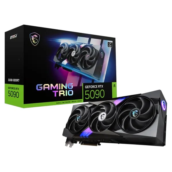 MSI GeForce RTX 5090 32G GAMING TRIO GDDR7 Graphics Card