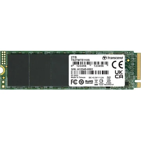 Transcend 2TB 110S M.2 PCIe Gen3 x4 SSD