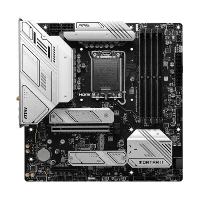 MSI MAG B760M Mortar Wifi II Intel Motherboard Supports Intel 12th , 13th & 14th Gen Processors