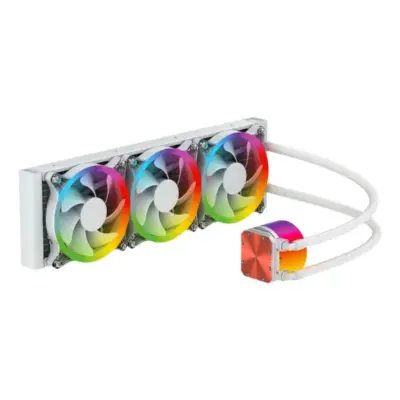 Ant Esports ICE Chroma 360 ARGB 360mm Liquid Cooler I AIO – White