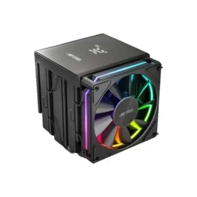 Ant Esports V8 Digital ARGB LGA1851 AM5 Black CPU Air Cooler