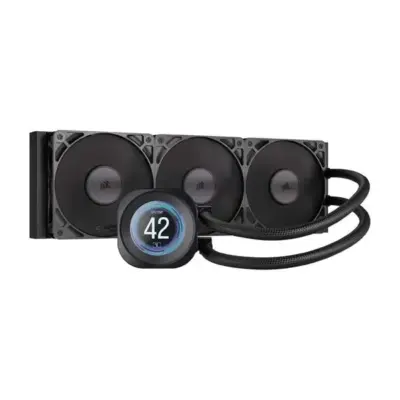 Corsair Nautilus 360 RS LCD Liquid CPU Cooler (Black)