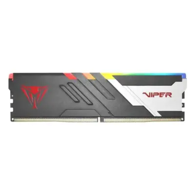 Patriot Viper Venom RGB DDR5 32GB (1X32GB) 6000MHz CL30 1.35v UDIMM Desktop Gaming Memory (PVVR532G60C30)