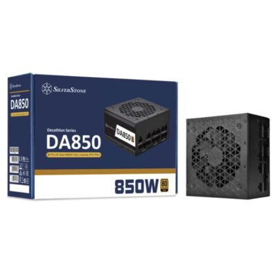 SilverStone DA850 Gold SMPS – 850 Watt 80 Plus Gold Fully Modular Power Supply