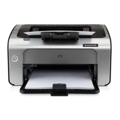 HP Laserjet Pro P1108 Plus Single Function Monochrome Wired Laser Printers, Black
