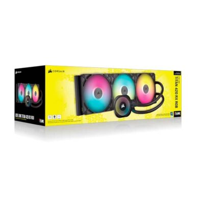 CORSAIR iCUE LINK Titan 420 RX RGB CPU Liquid Cooler