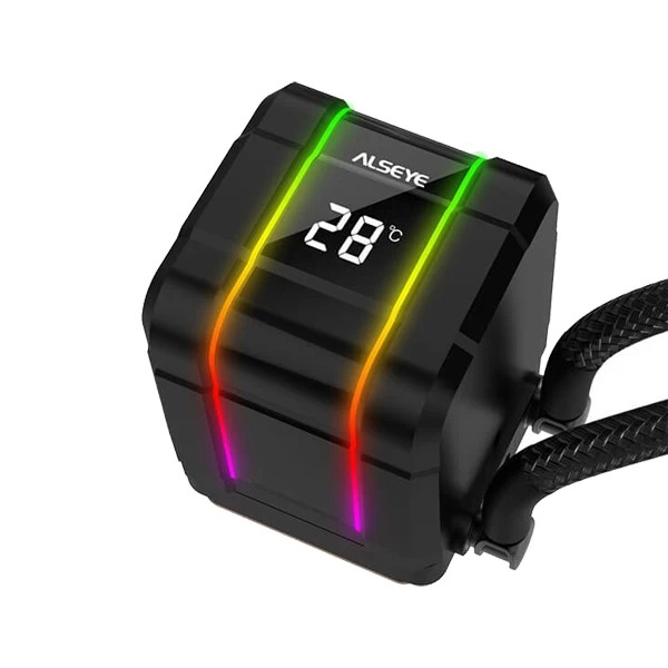 Alseye M360 PLUS II ARGB CPU Liquid Cooler (Black)