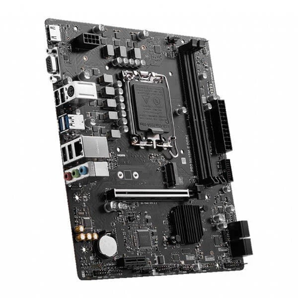 MSI Pro H610M-E DDR4 Intel Motherboard Supports Intel 12th , 13th & 14th Gen Processors