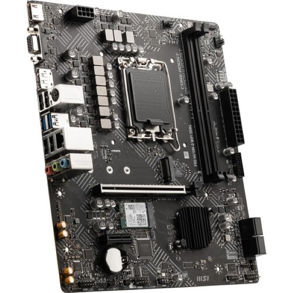 MSI Pro H610M-G Wifi DDR4 Intel LGA 1700 mATX Motherboard Supports Intel 12th , 13th & 14th Gen Processors