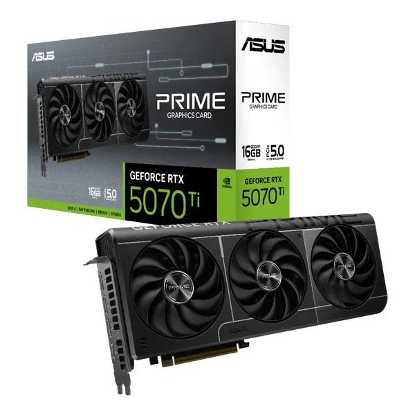 Asus Prime Rtx 5070 Ti 16Gb GDDR7 Graphics Card