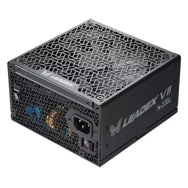 Super Flower Leadex VII XP PRO 1000W 80+ Platinum, Cybenetics Platinum, Full Modular, ATX 3.1 & PCIe 5.0, W/12VHPWR (2x8pin-16pin Native Cables), FDB Fan, SF-1000F14XP, Black
