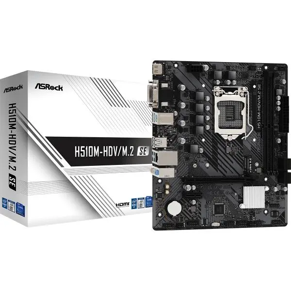 ASROCK H510M-HDV/M.2 SE MOTHERBOARD